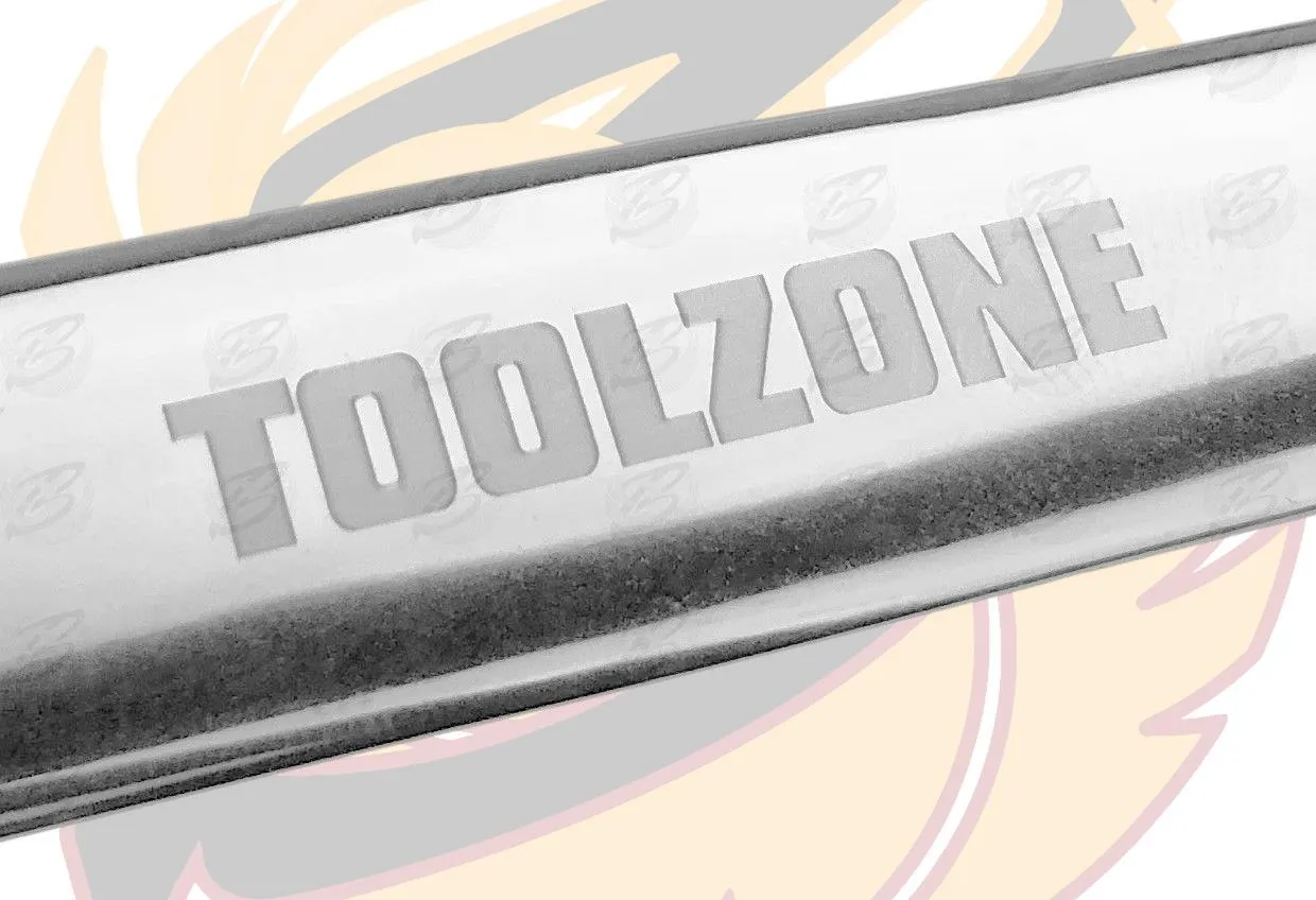 TOOLZONE 12PCS EXTRA LONG COMBINATION SPANNER SET 8MM - 19MM
