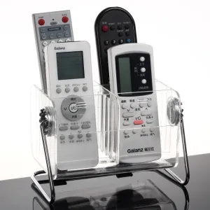 Transparent Acrylic Desktop remote control holder