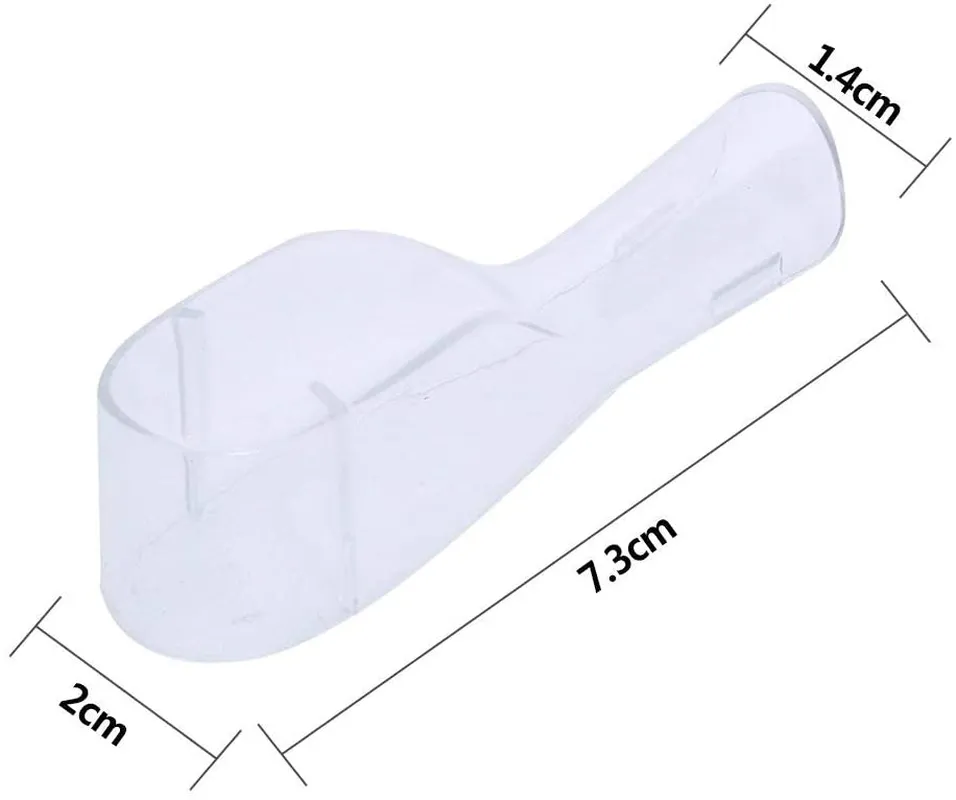 Travel Electric Toothbrush Heads Cover Plastic Protective Cap Case Compatible with Oral-B Long Dual-Heads Replacement Tooth Brush Heads(6 Pack) Clear