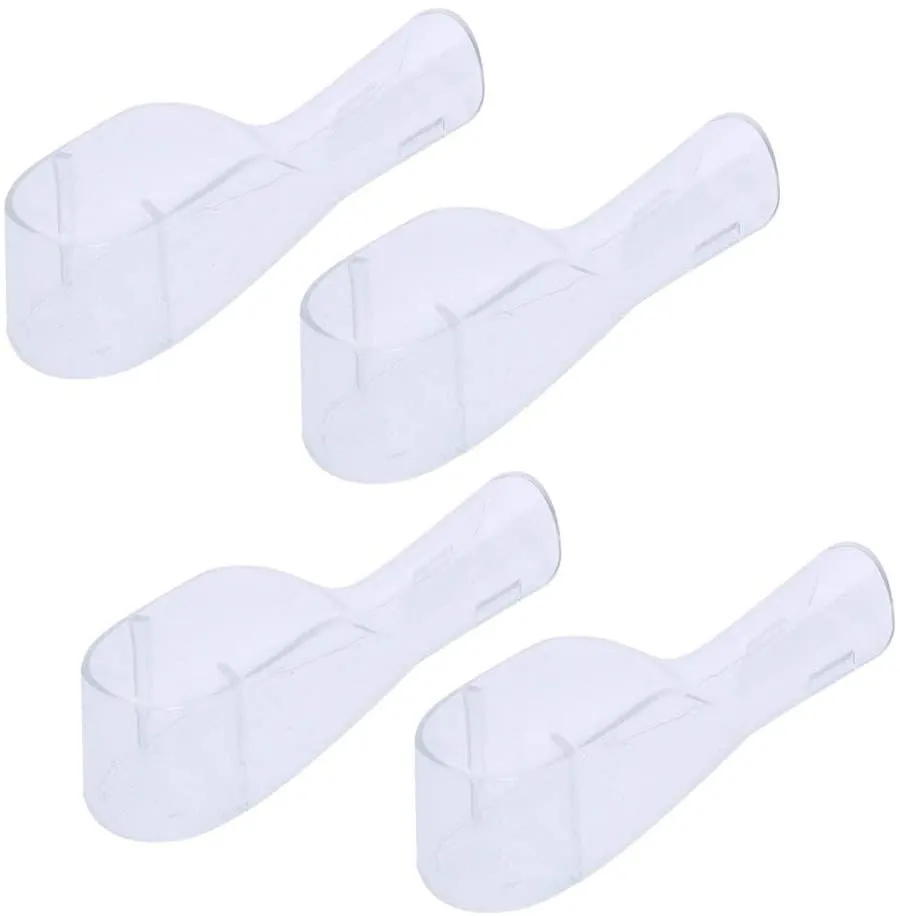 Travel Electric Toothbrush Heads Cover Plastic Protective Cap Case Compatible with Oral-B Long Dual-Heads Replacement Tooth Brush Heads(6 Pack) Clear