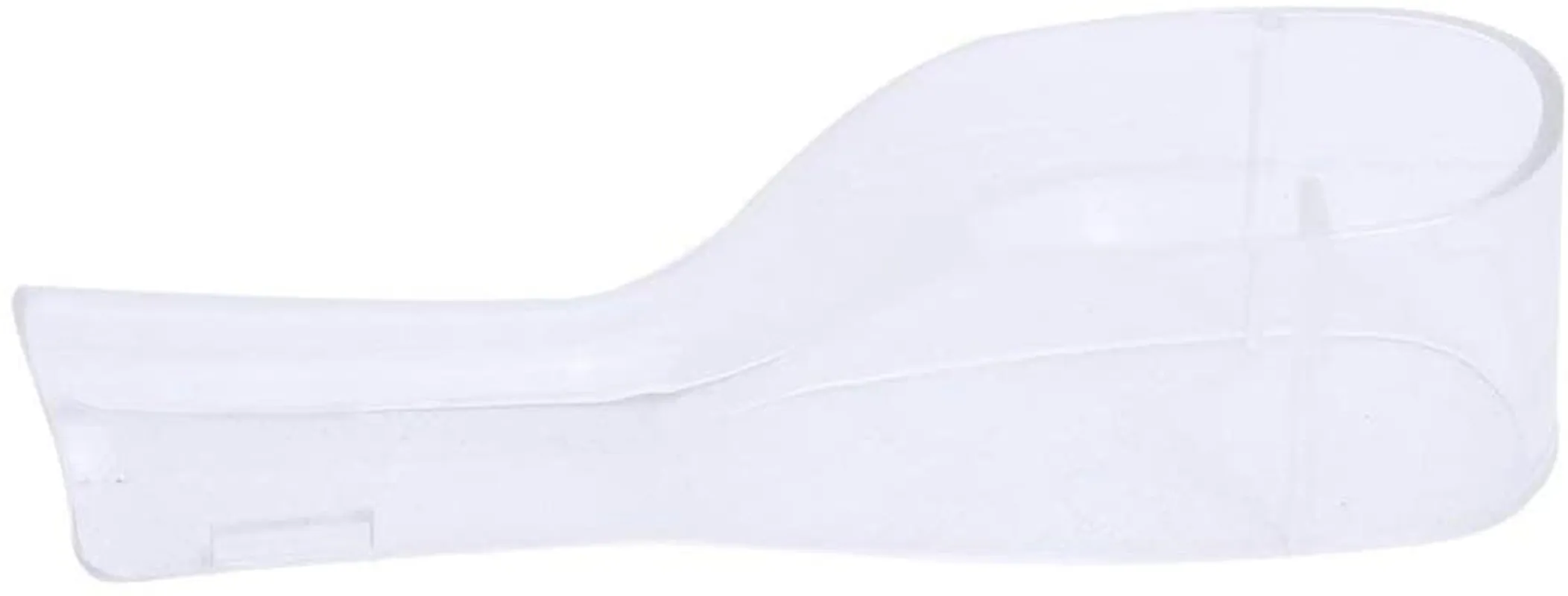 Travel Electric Toothbrush Heads Cover Plastic Protective Cap Case Compatible with Oral-B Long Dual-Heads Replacement Tooth Brush Heads(6 Pack) Clear