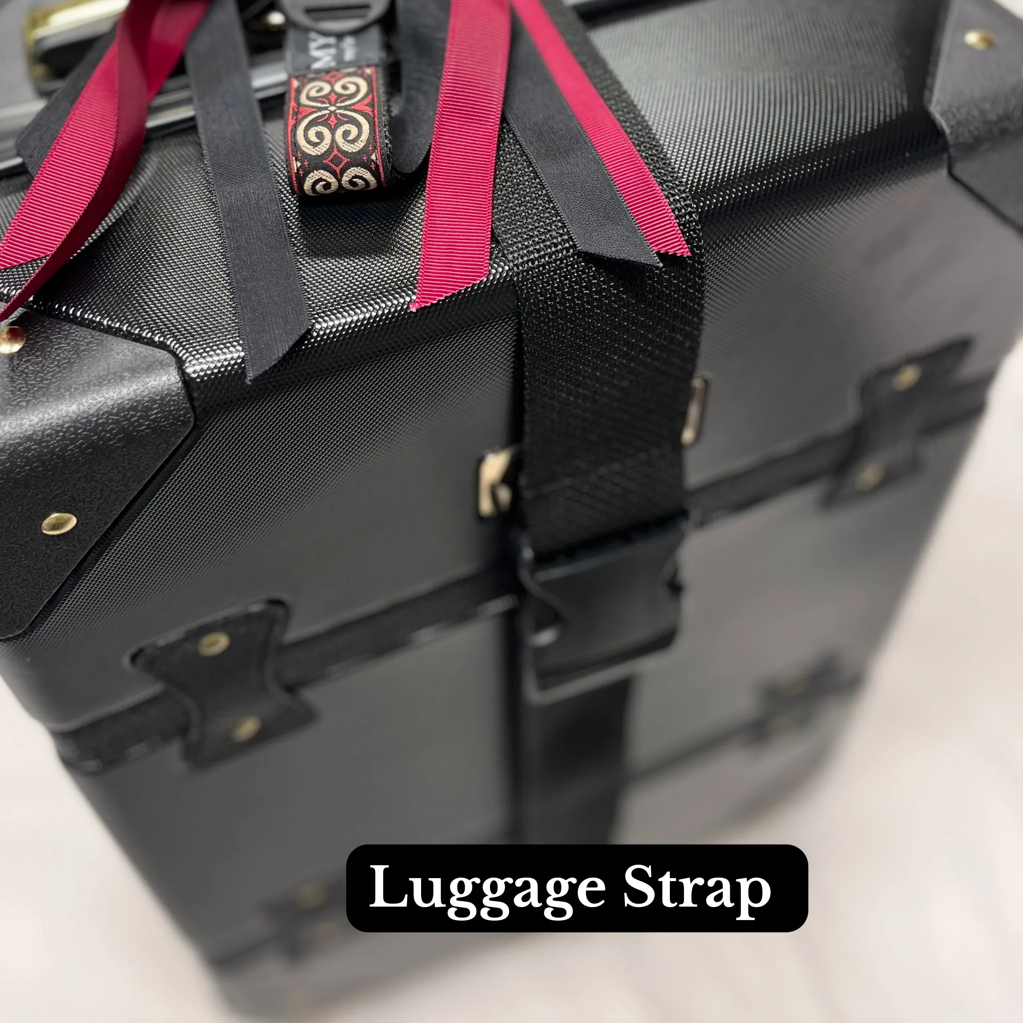 Travel Set - Black Plaid 2