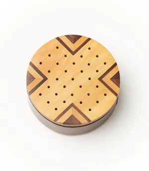 Travel Solitaire Game - Handmade Wooden Pegs