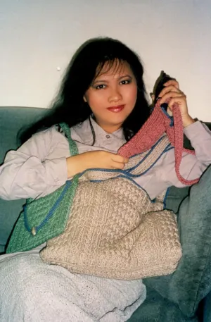 Trio of Knitted Bags 107LC