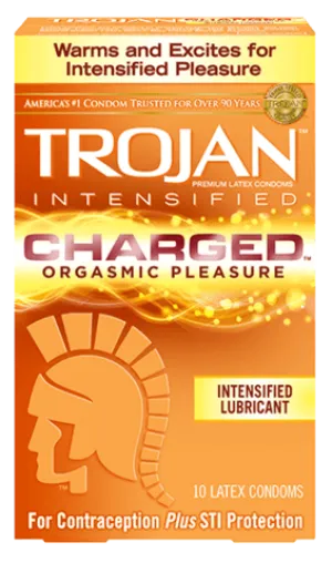 Trojan Charged Condoms