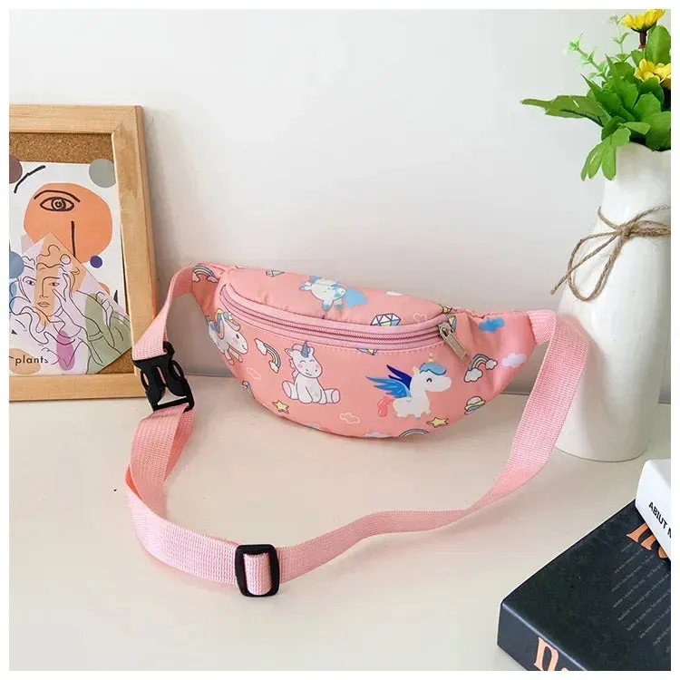Unisex Nylon Waist Bag