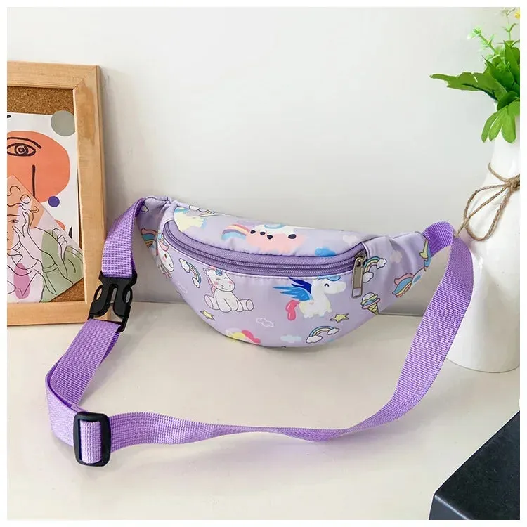 Unisex Nylon Waist Bag