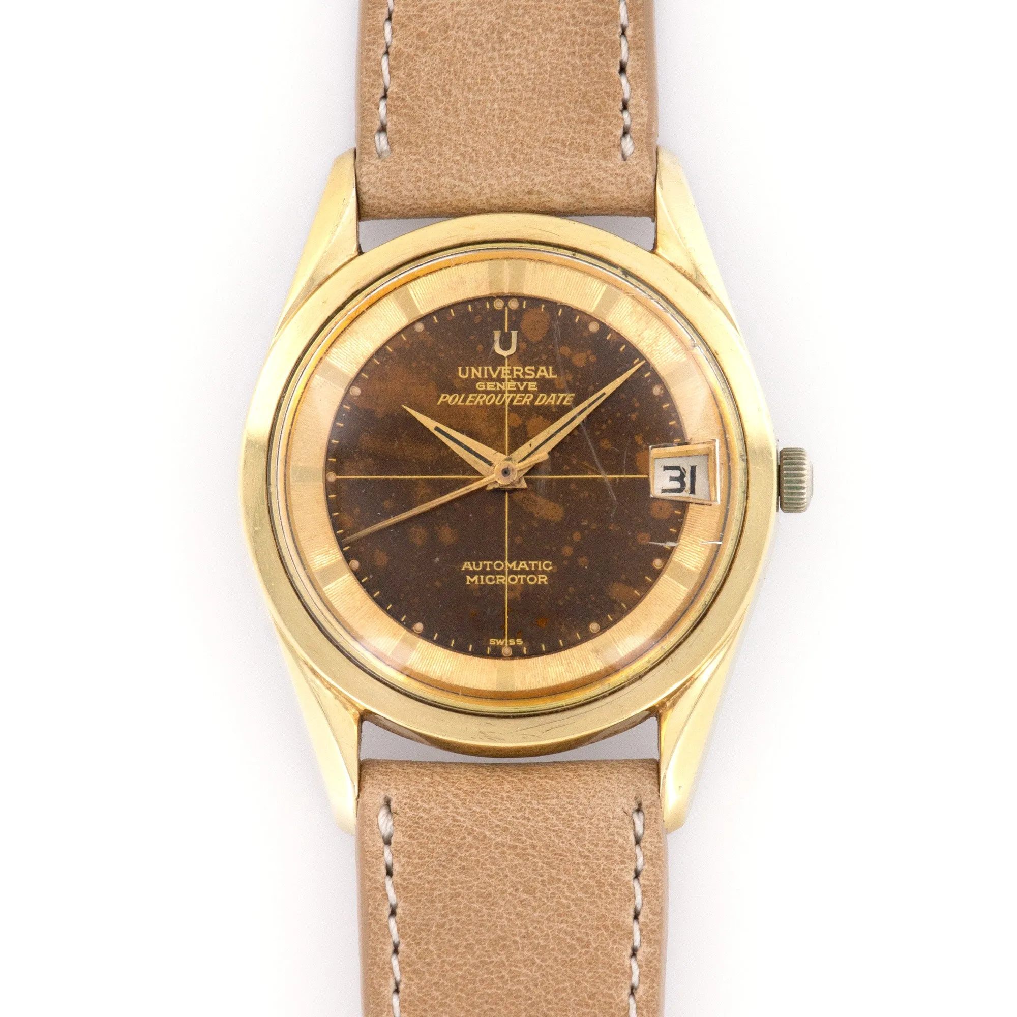 Universal Geneve Polerouter Date Tropical Watch