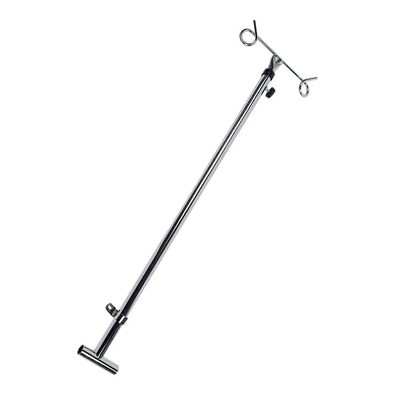 Universal Wheelchair Telescoping I. V. Pole - 1 Each