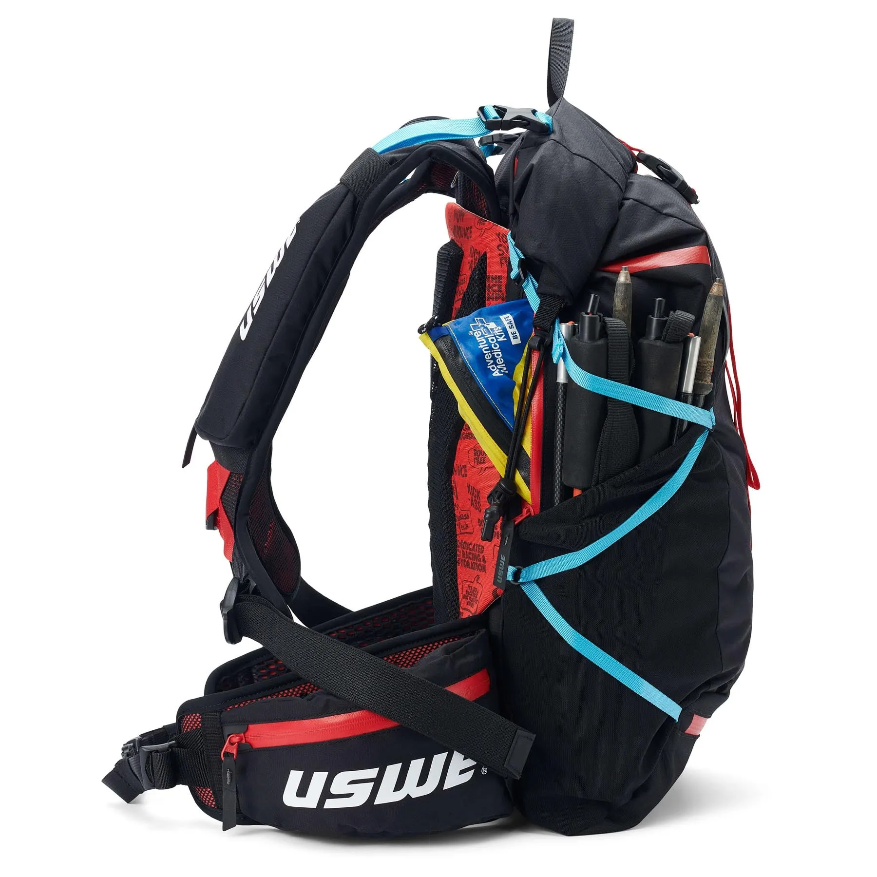 USWE Hajker Winter 30L Rolltop Daypack - Carbon Black