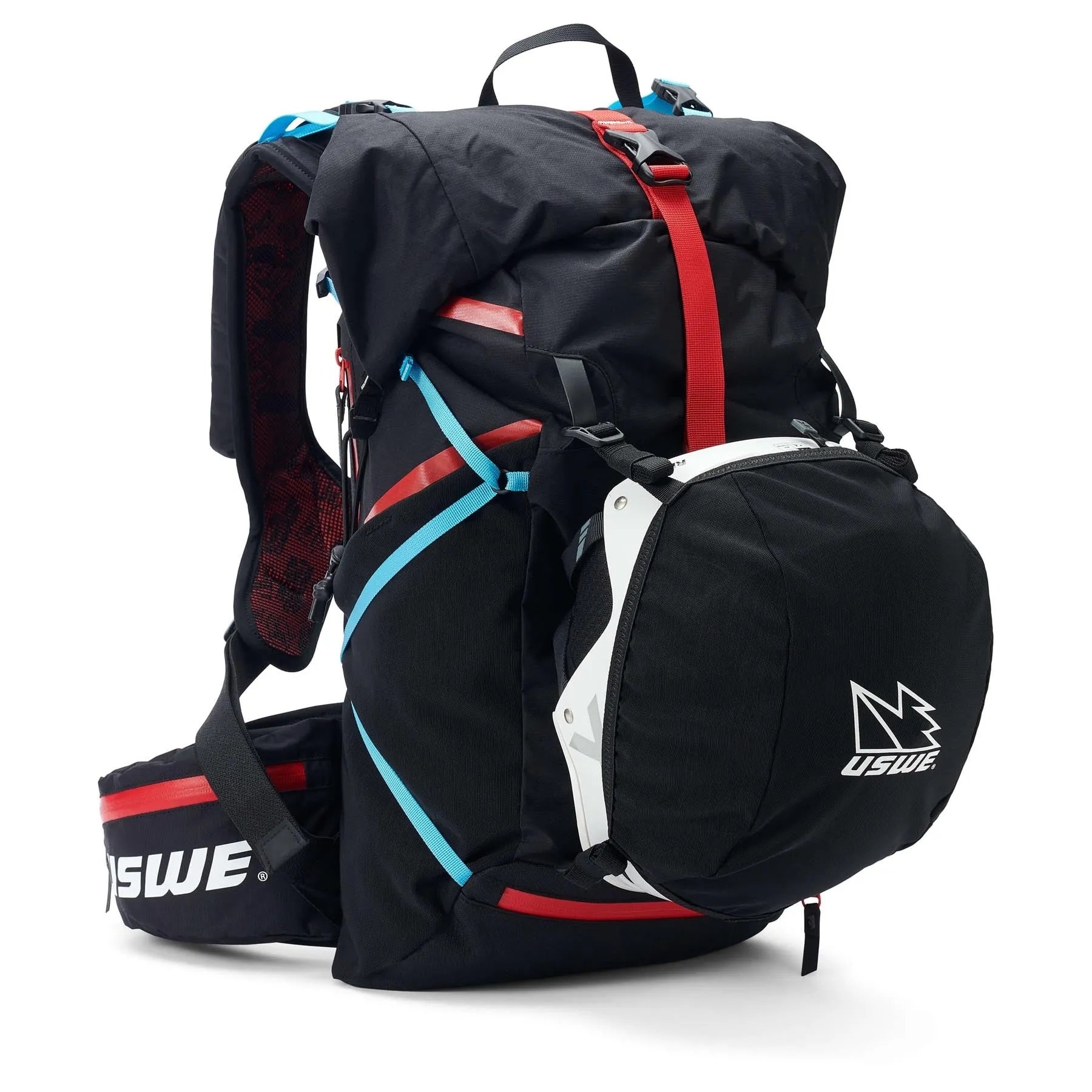 USWE Hajker Winter 30L Rolltop Daypack - Carbon Black