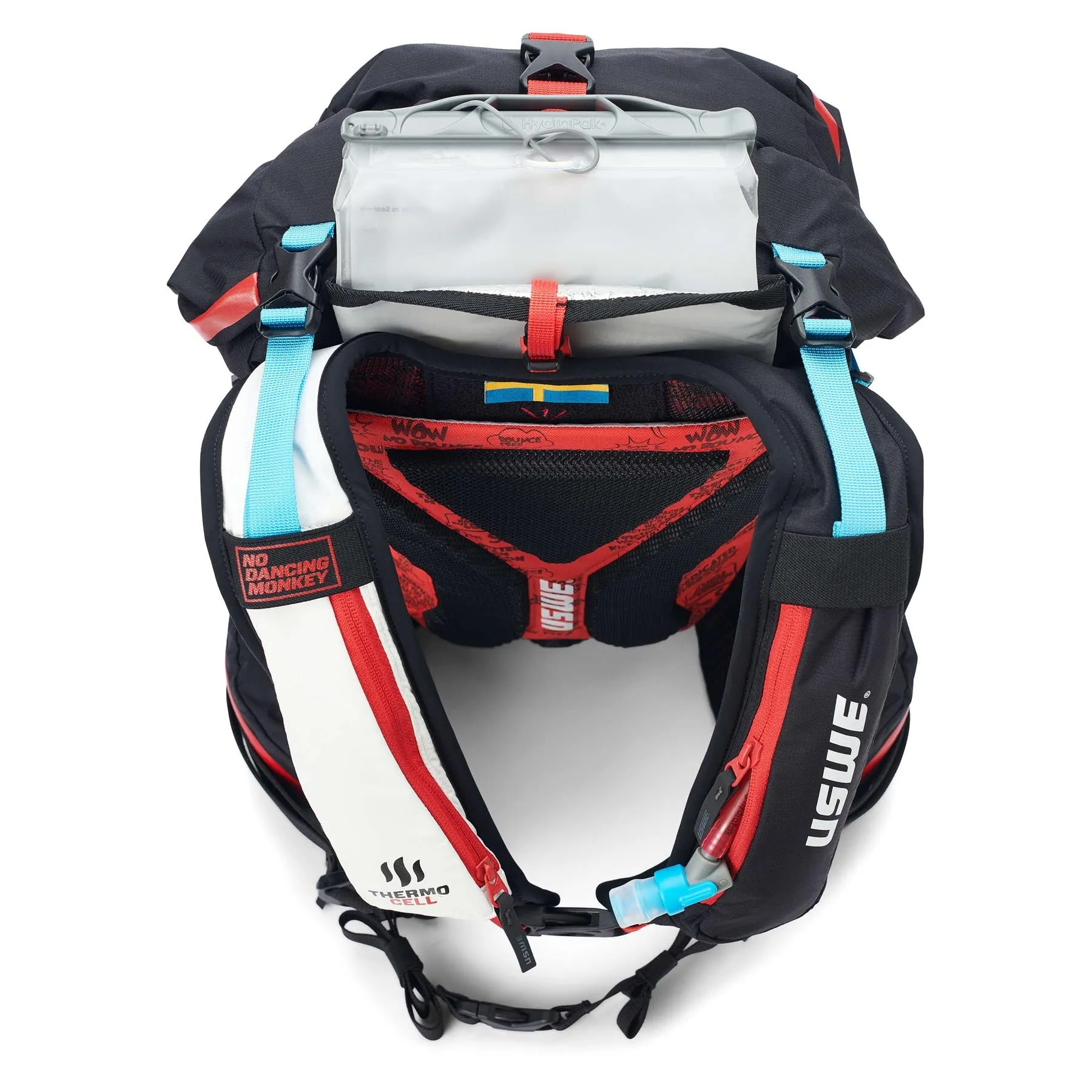 USWE Hajker Winter 30L Rolltop Daypack - Carbon Black