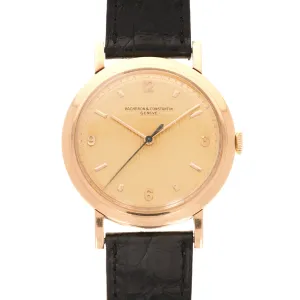 Vacheron Constantin Rose Gold Oversized Watch