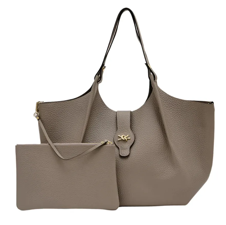 Vestirsi Grace Large East West Tote Taupe