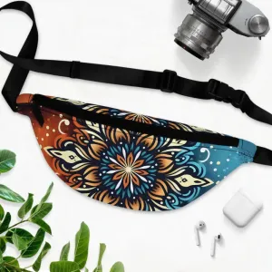 Vibrant Mandala Fanny Pack for Festival Vibes
