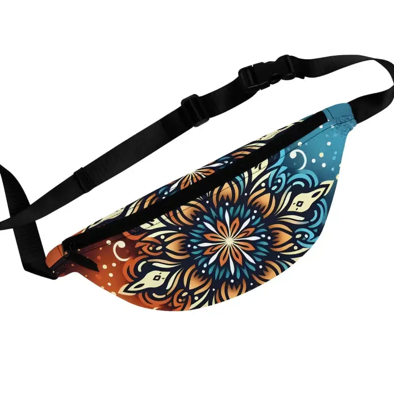 Vibrant Mandala Fanny Pack for Festival Vibes