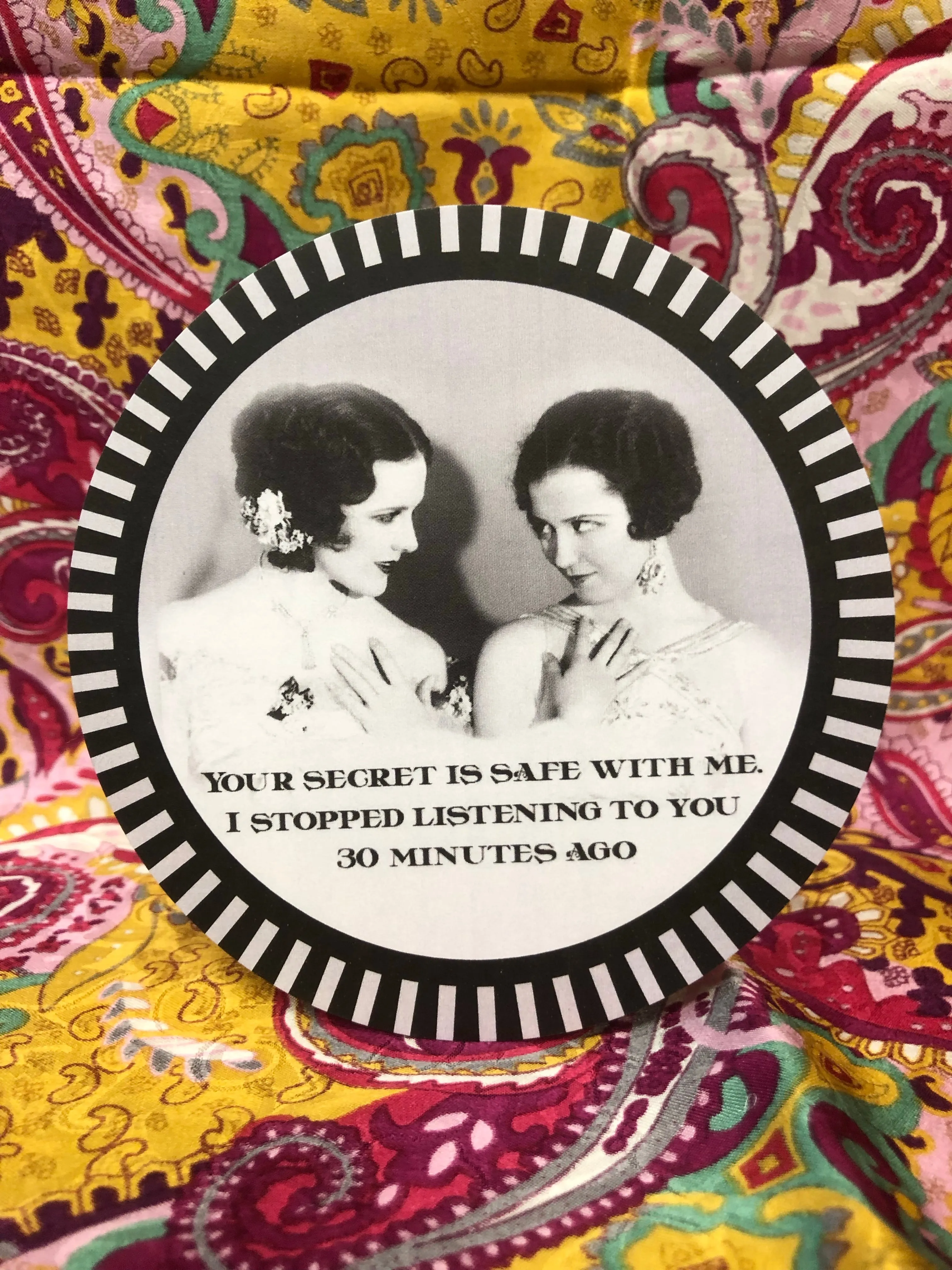 Vintage Scene Stickers
