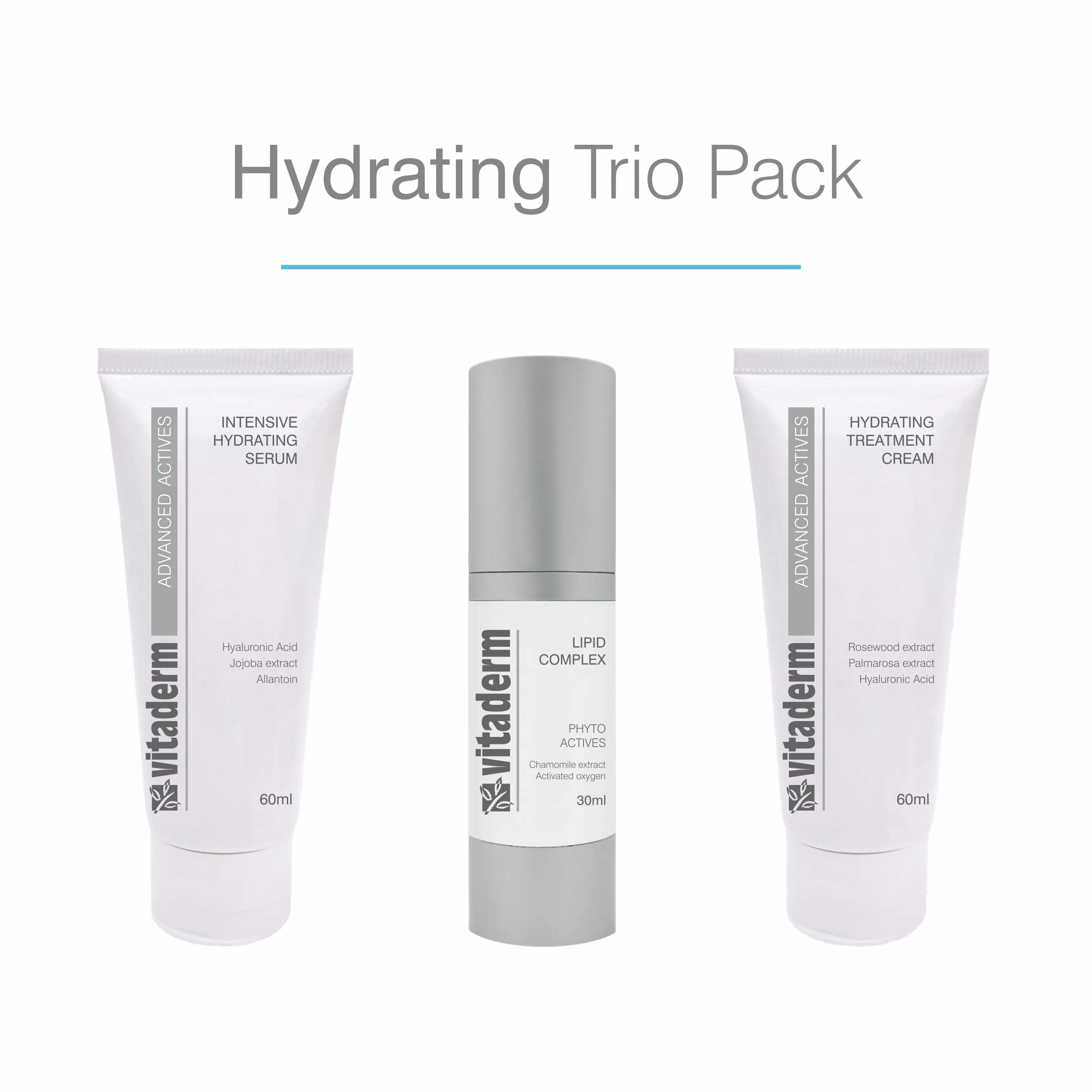 Vitaderm Skin Care Hydrating Trio Pack