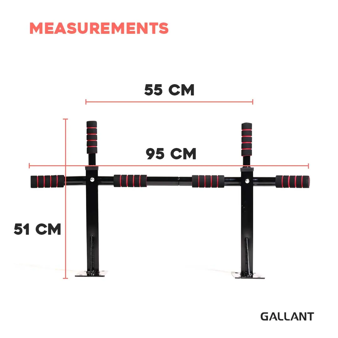 Wall Mounted Pull Up Bar - Wall Hung Pull Up Bars