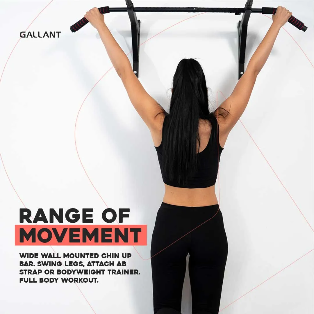 Wall Mounted Pull Up Bar - Wall Hung Pull Up Bars
