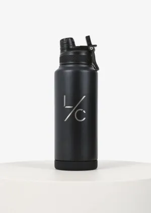 Water Bottle Black 1L
