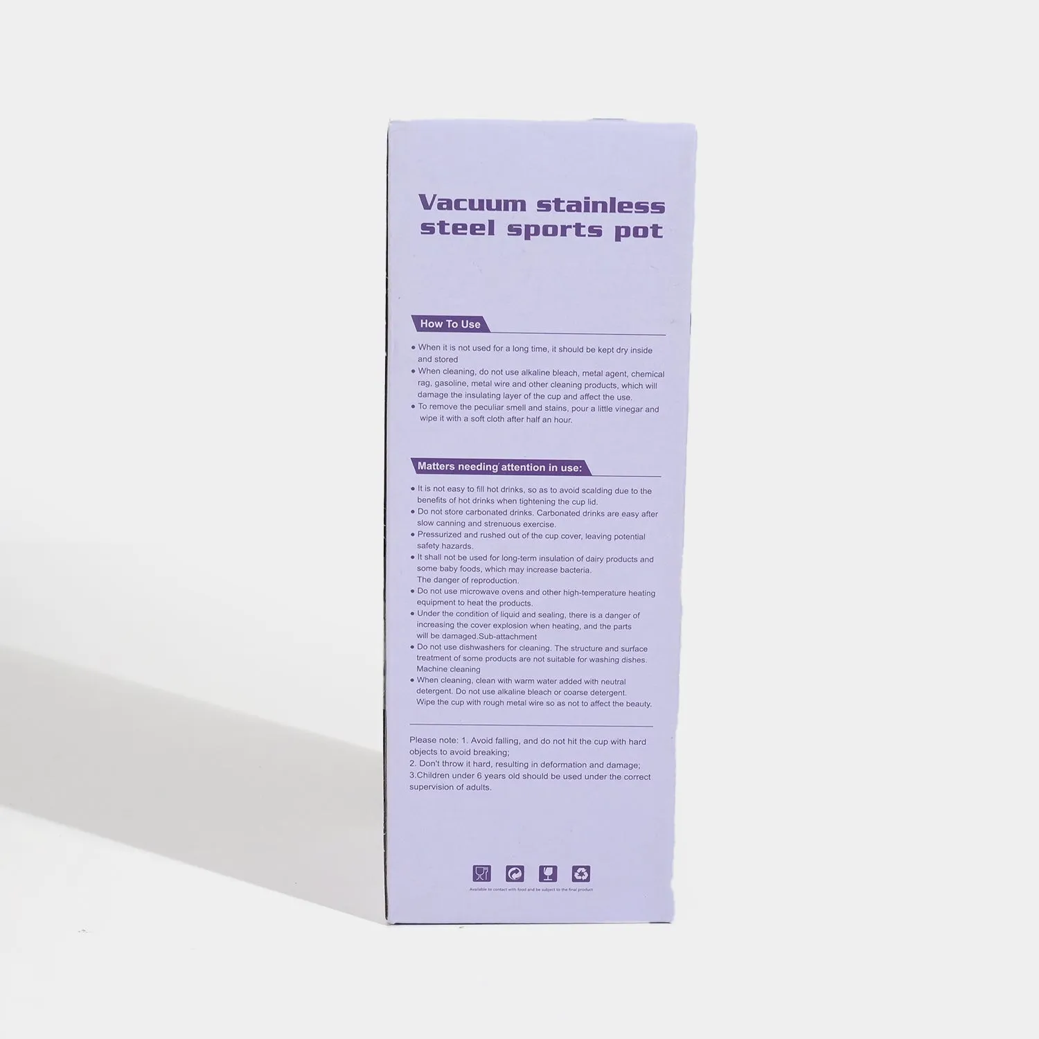 Water Bottle Stainless Steel | 600ML