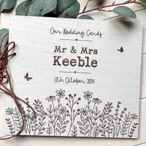 Wedding Card Keepsake Storage Holder
