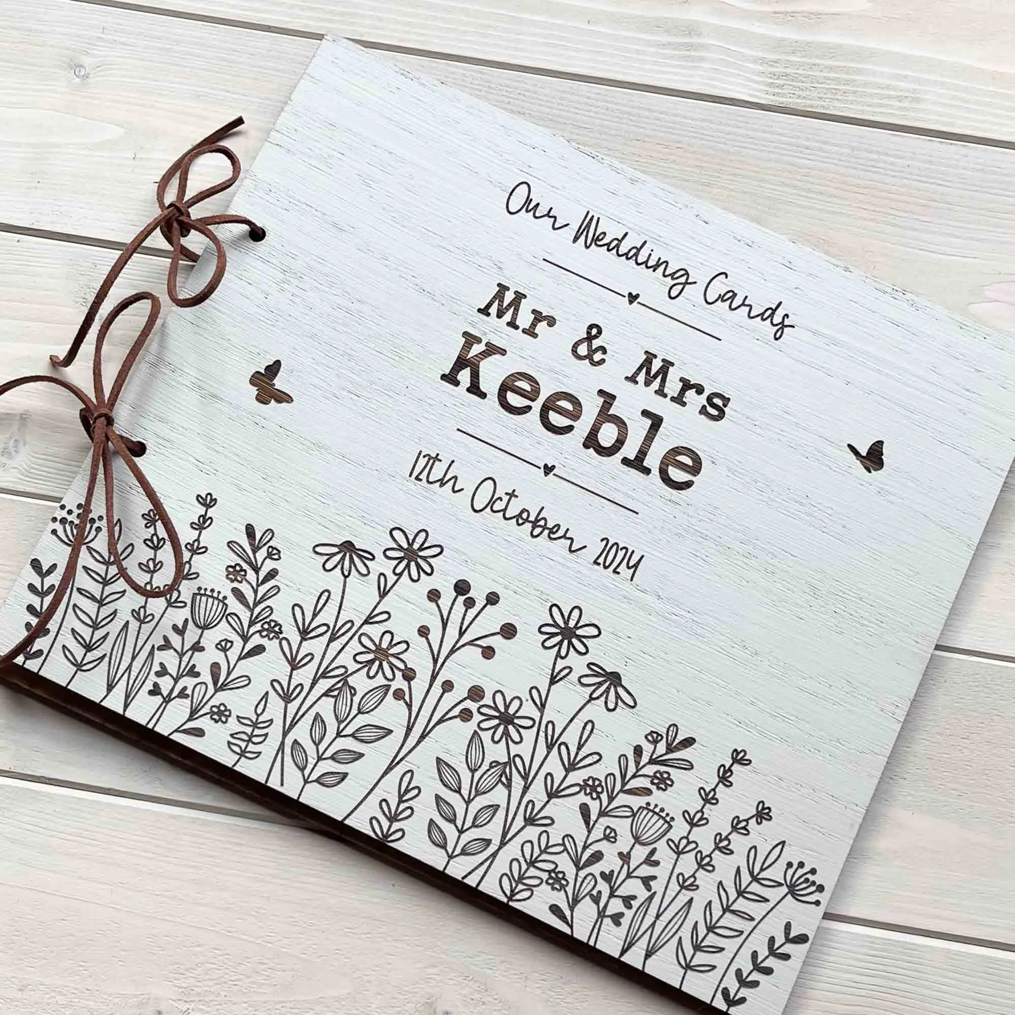 Wedding Card Keepsake Storage Holder