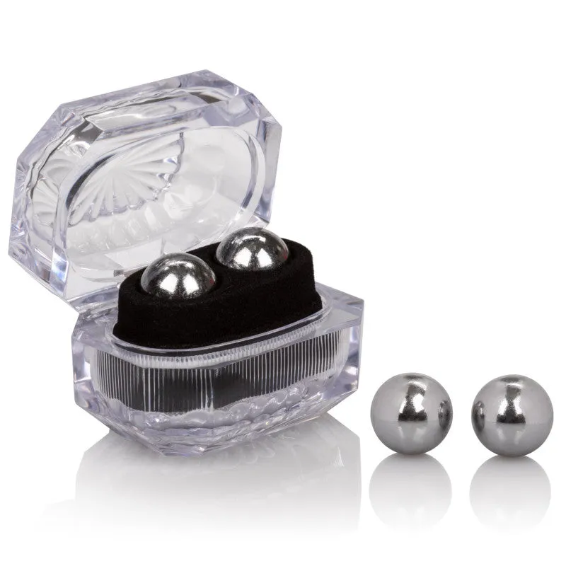 Weighted Orgasm Balls™ Metallic-Silver