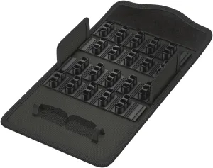 Wera 05136459001 9410 Textile Box Bit-Safe 61, empty, 140 x 83 x 45 mm