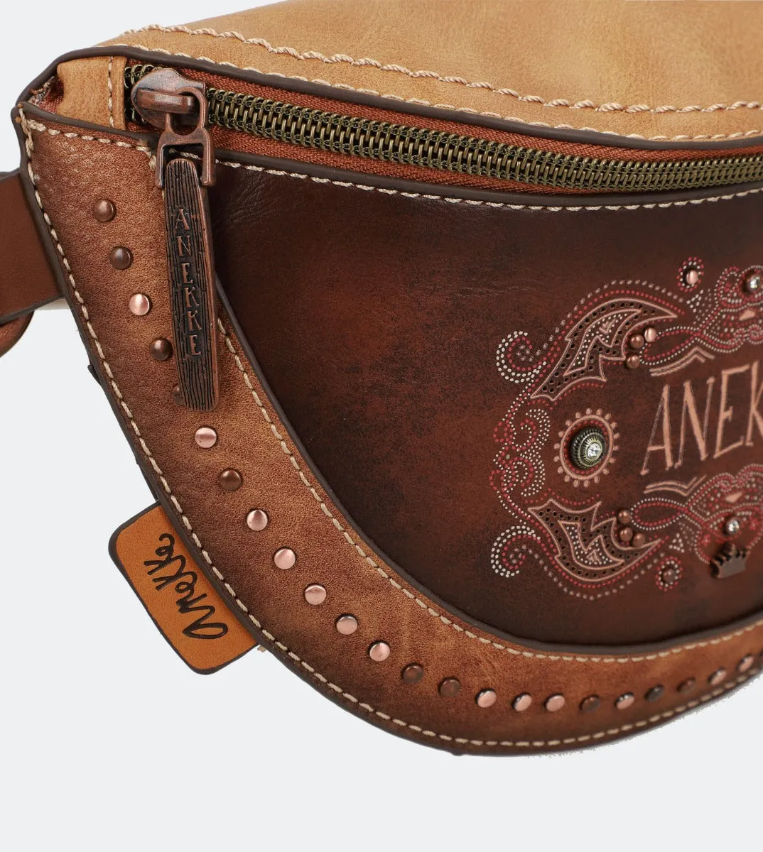 Western bumbag with studs