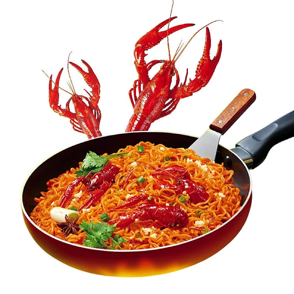 White Elephant Brand Crayfish Flavoured Instant Noodles 113g, Pack of 5 Bags