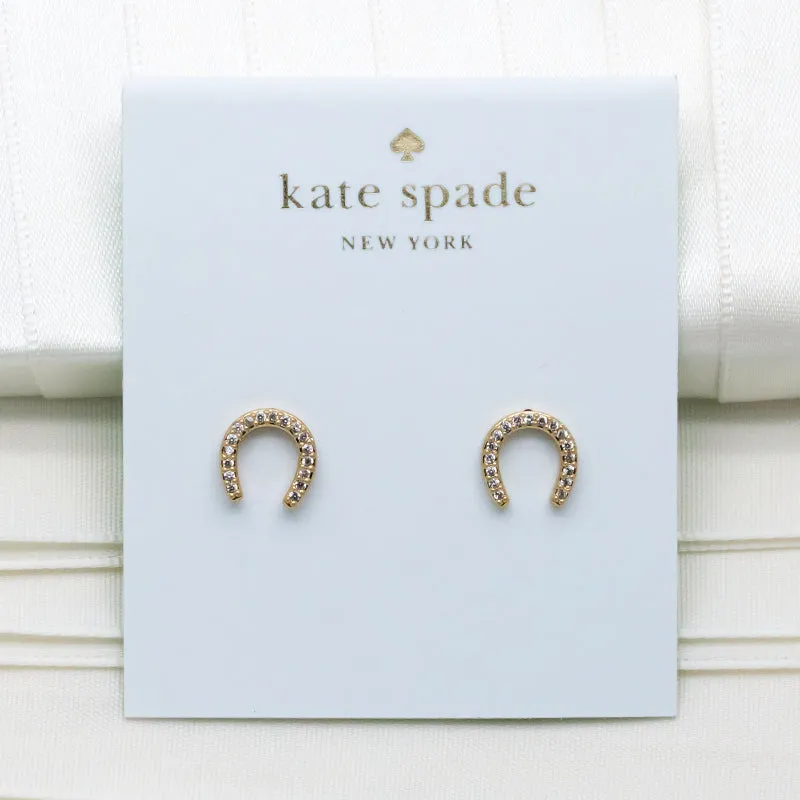 Wild Ones Pave Horseshoe Studs