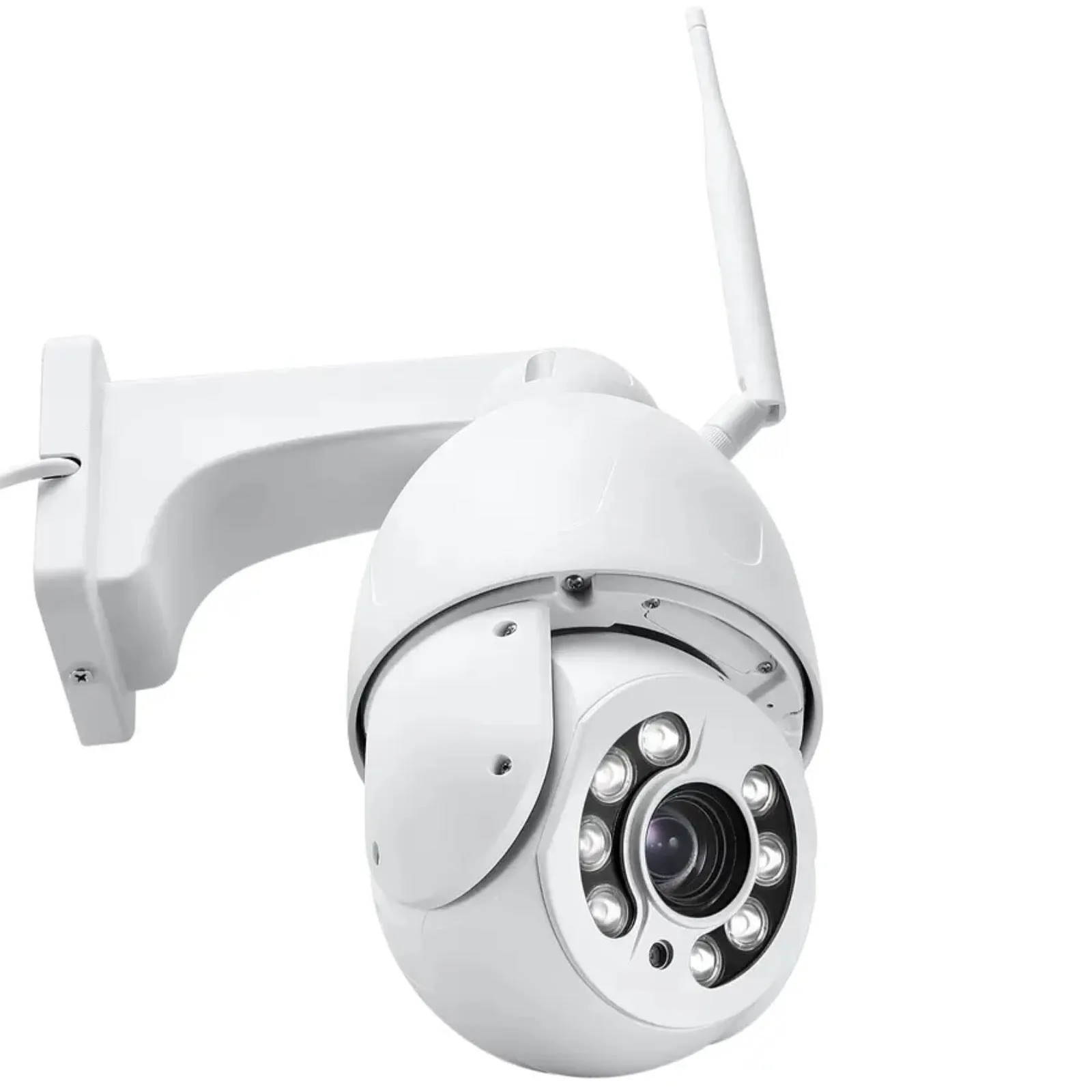 Wireless 4G PTZ Dome Camera 30x Optical Zoom 355º Pan 90º Tilt & 80m Night Vision