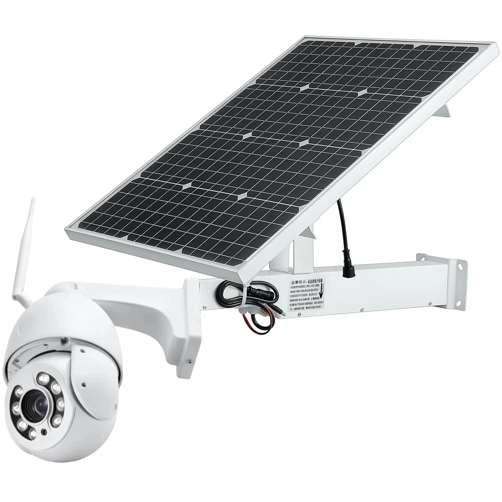 Wireless 4G PTZ Dome Camera 30x Optical Zoom 355º Pan 90º Tilt & 80m Night Vision