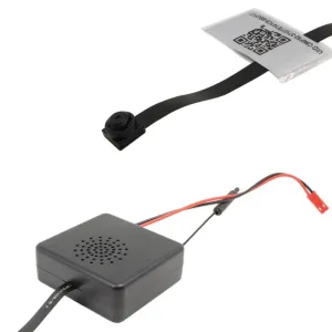 Wireless Wi-Fi 2MP Pin Hole Spy Camera 1080p Full HD Video Recorder Module & Battery