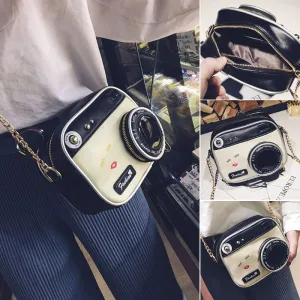 Women Camera Shape Shoulder Bag