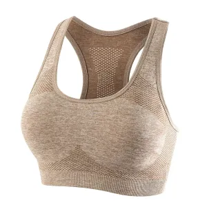 Women Sports Bra Top Push Up Fitness Yoga Bra Underwear Sport Tops For Women Breathable Running Vest Gym Wear