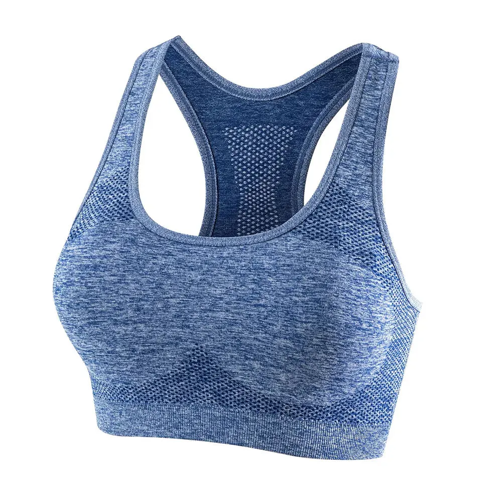 Women Sports Bra Top Push Up Fitness Yoga Bra Underwear Sport Tops For Women Breathable Running Vest Gym Wear