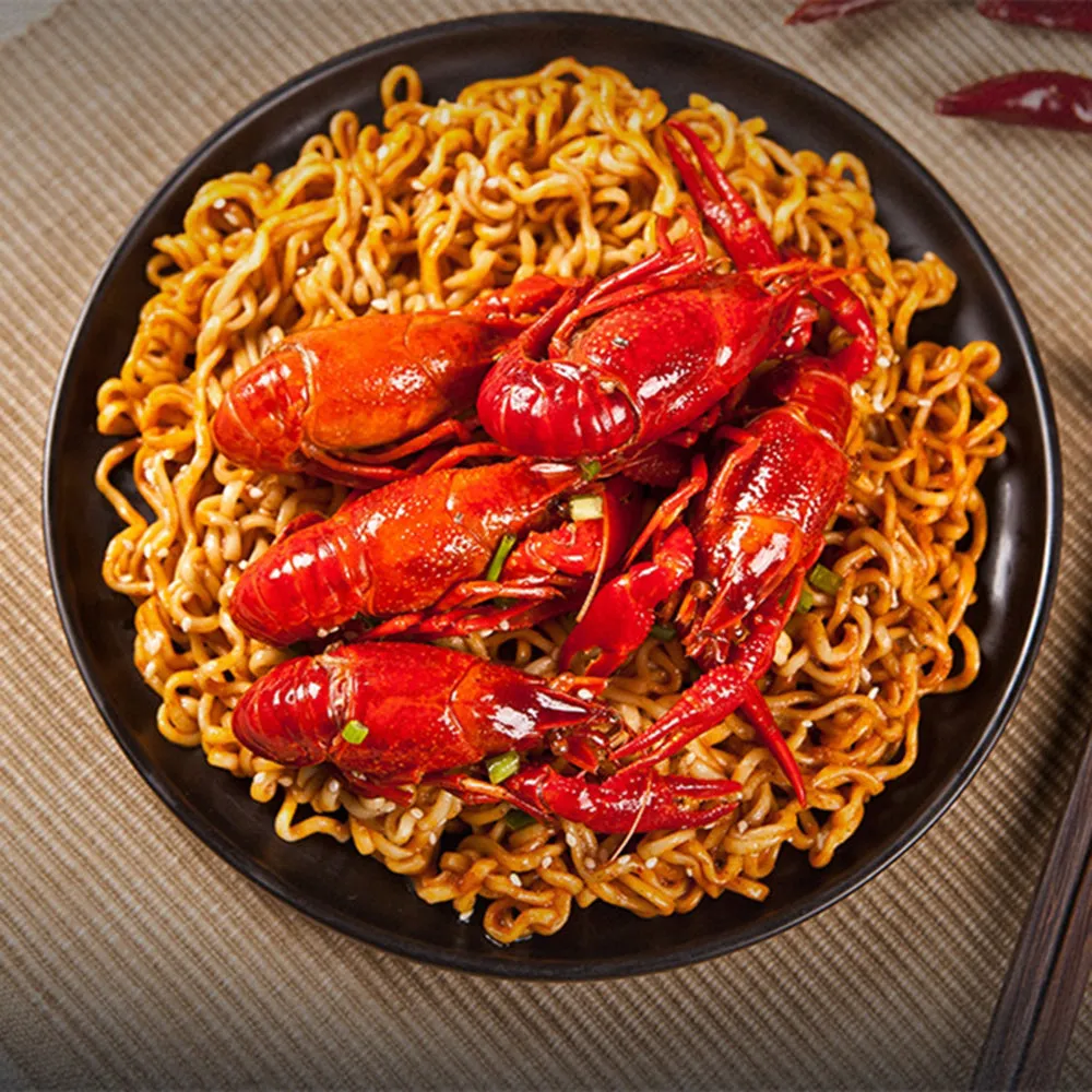 Wu Gu Dao Chang Spicy Crayfish Instant Noodles - 110g x 5 Packs