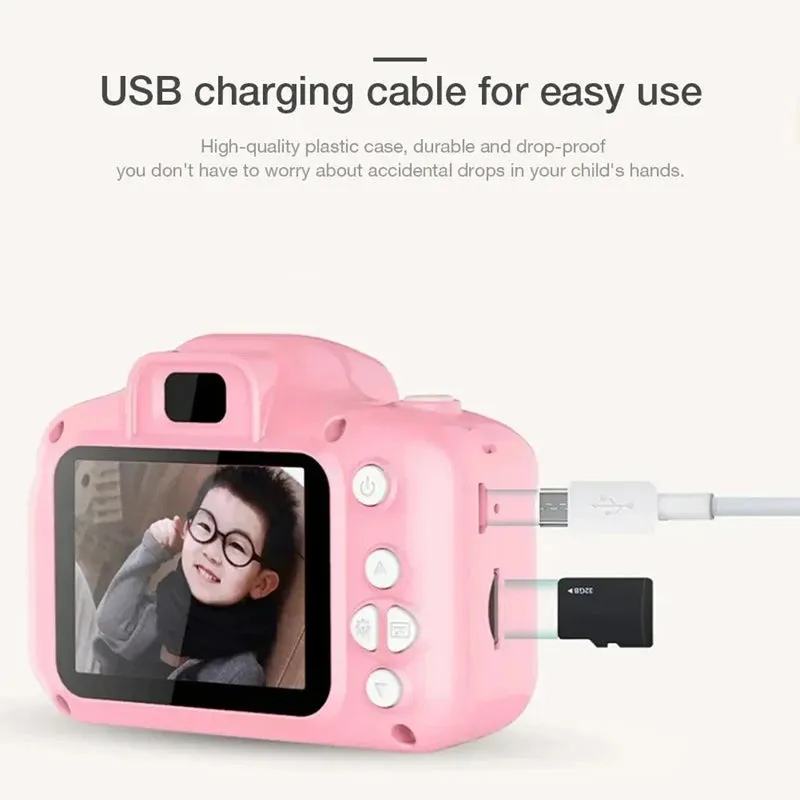 X2 Mini Digital Camer for Kids - HD Photo & Video