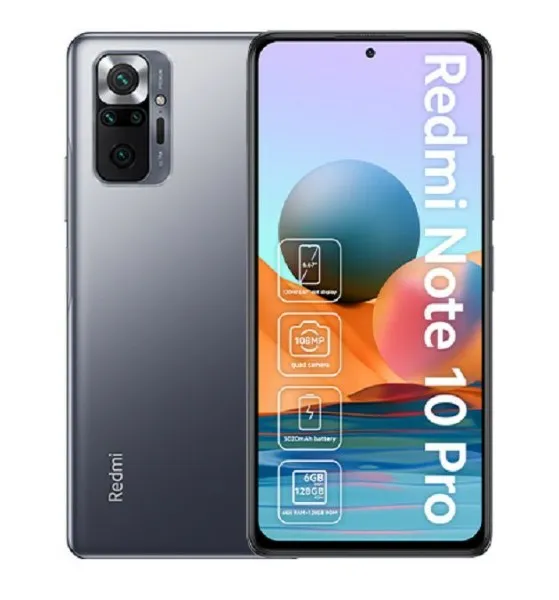 Xiaomi Redmi Note 10 Pro 6.67" 128GB Smartphone (Onyx Grey) - Dual SIM