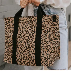XL Sofia Canvas Crossbody Tote