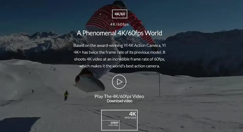 Yi 4K  Action Camera