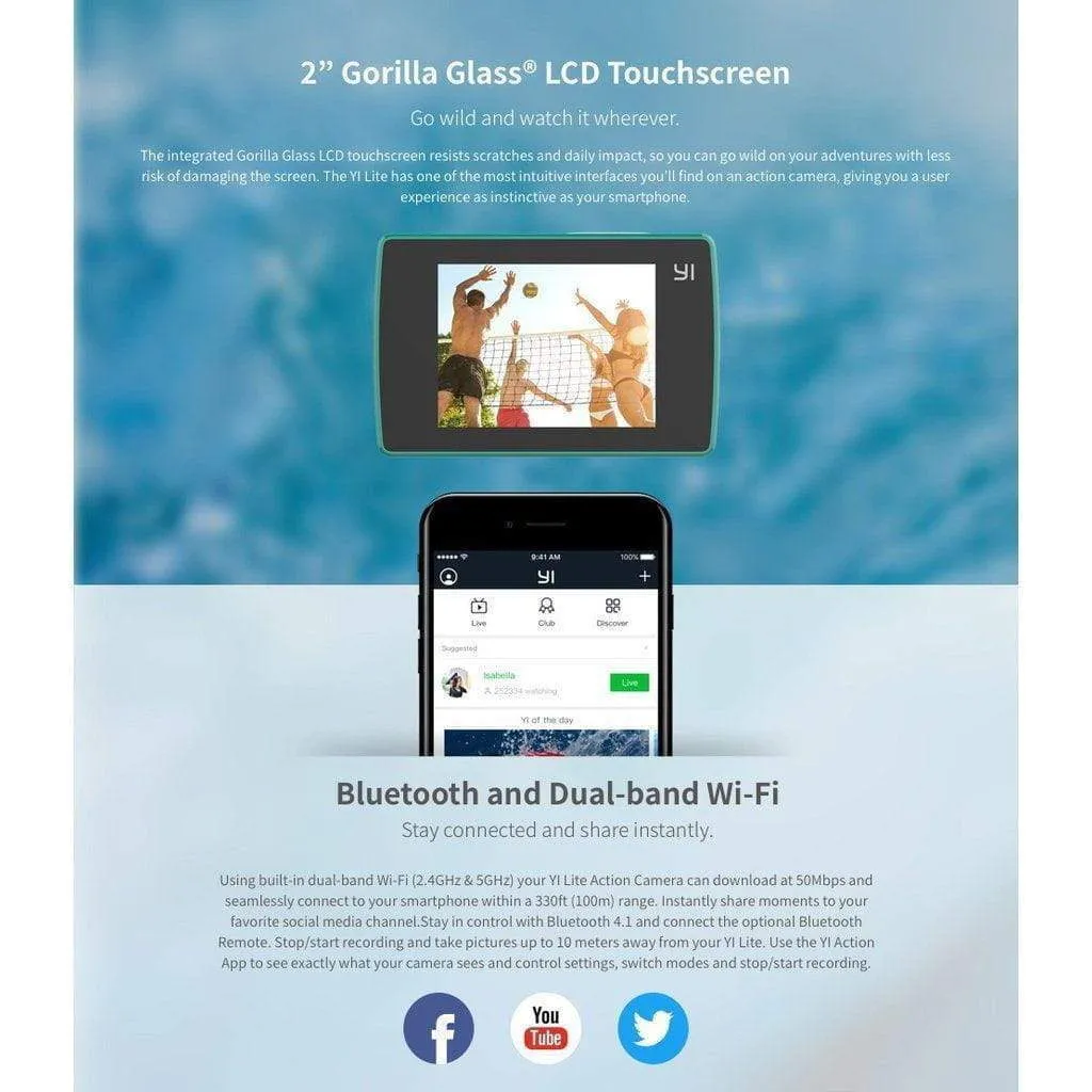 YI Lite Action Camera