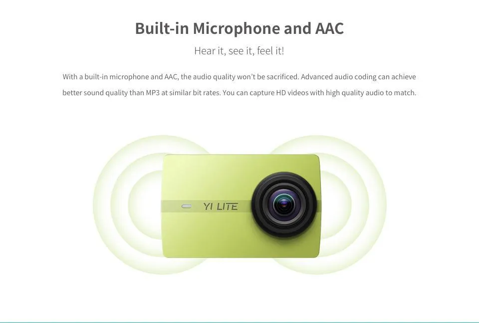 YI Lite Action Camera