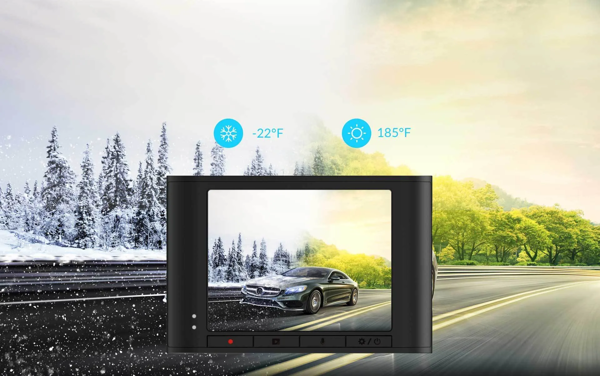YI Nightscape HD 1080P Car DVR Dash Camera